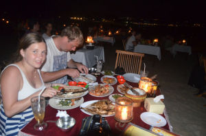 Ужин на Бали