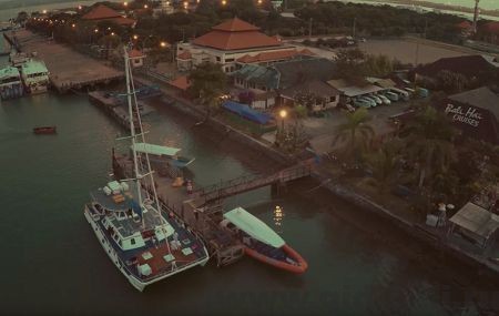 романтический ужин на парусной яхте бали