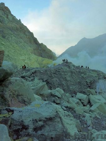 кава иджен вулкан